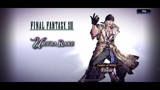 FFXIII: Summon War of the Visions: Final Fantasy Brave Exvius [WOTV]