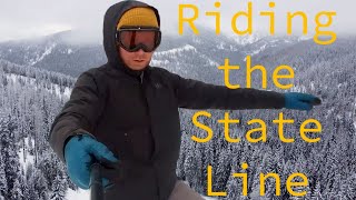 Snowboarding at Lookout Pass | Spokane