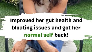 Improve your gut health and bloating issues just as she did with Neha Ranglani!