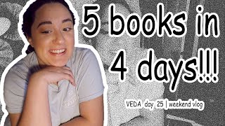 BATTLE VULTURE BEGINS | weekend vlog | #booktubeVEDA