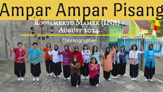 Ampar Ampar Pisang - High Beginner - Choreo: Roosamekto Mamek (INA) - August 2024