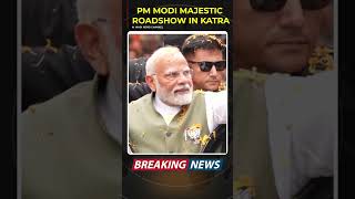 Katra में PM Modi के Road Show में शामिल लोग | PM Modi’s grand roadshow in J&K’s Katra #modi #katra