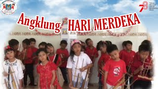 Angklung HARI MERDEKA @TK B Fransiskus Gisting