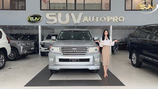 Toyota_LandCruiser_LC 200 - Sản Xuất: 2014 - Màu: Bạc - Nội Thất: Đen - Odo: 18 Vạn Km - Biển: Tỉnh