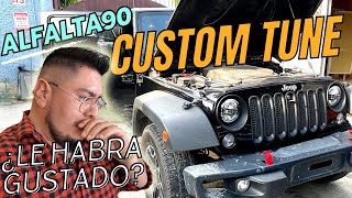 LE HICE LA REPRO CUSTOM AL JEEP DE ALFALTA90 | NO TENIA NADA DE POTENCIA⚙️⚠️ | HP TUNERS🏁