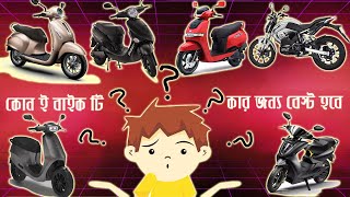 How to choose best e bike | কোন ই বাইকটি কার জন্য বেস্ট