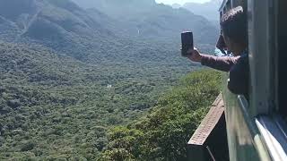 Passeio de trem Curitiba a Morretes ,Serra do mar paranense,Saymon Aventureiro.