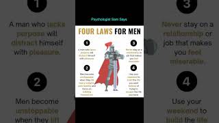 Psychologist Sam Says | Important Laws for Men