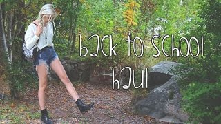 Back To School Haul ♡ 2014