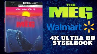 The Meg Walmart Exclusive Limited Edition 4K + Bluray + Digital Steelbook @Walmart