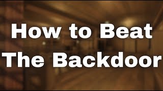 How to Beat The Backdoor in Roblox Doors