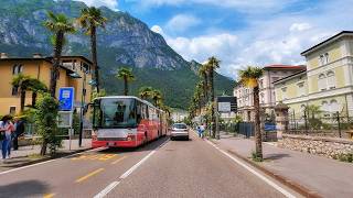 LAGO DI GARDA scenic drive 🇮🇹 Riva del Garda to Limone sul Garda | Stunning Lake Garda Views