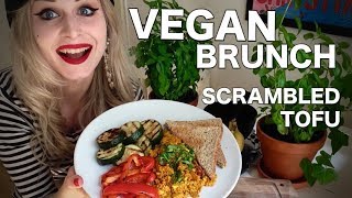 SCRAMBLED TOFU = Scrambled eggs for VEGANS