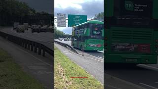 Dublin Bus Wright Gemini 3 SG535 Route 52 to Leixlip Intel at Lucan Bypass, N4 Dublin 11/7/24