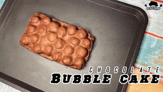 Chocolate Bubble Cake | NO MOULD NO EGG NO OVEN | Trending Chocolate Bubble Cake