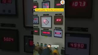 Turbine जेनरेटर Synchronization manually  कैसे करते है । #Sycronizationprocess#Generator#TG