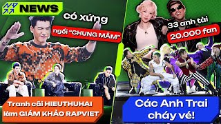 HIEUTHUHAI làm BGK Rap Việt, Concert Anh Trai Vượt Ngàn Chông Gai bùng nổ với 20.000 khán giả | News