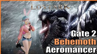 Foot!!! Kick!!!!!! Behemoth Gate 2 (Wind Fury Aeromancer) | Lost Ark