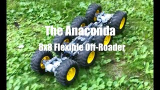 The Anaconda - Lego Technic 8x8 Flexible Off-Roader