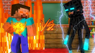 Monster School : Herobrine vs Enderman Challenge - Sad Story - Minecraft Animation