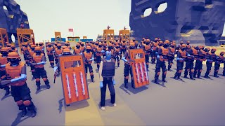 CAN 100x MILITARY SOLDIER PROTECT VIP? - Totally Accurate Battle Simulator TABS