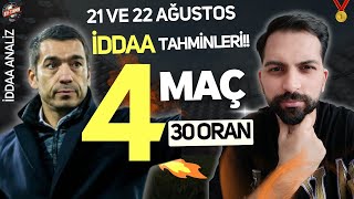 KAYBETMEK YOK ! 21-22 ağustos Çarşamba Perşembe iddaa tahminleri bankokopun sizlerle @baytahmintv