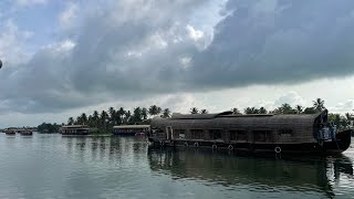 Allepey house boat River view house boat #riverview #houseboat #boathouse #malayalamfoodvlog #cbe