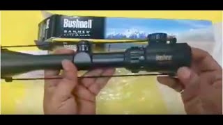 Bushnell 3-9x40 RGB Scope Unboxing