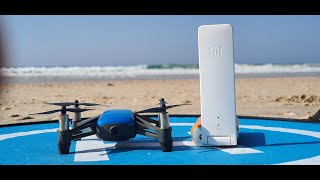 Tello Drone | Xiaomi Wifi Repeater 2 | Beach Flight Test