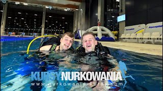 Nurkowanie INTRO Dawida 👌 Basen ASTORIA - BYDGOSZCZ