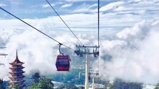 CABLE CAR AT GENTING HIGH LANDS #vlog #explore #travel #malaysia