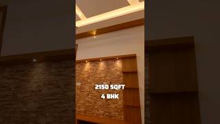 Interior Design of a 4 Bhk Villa Near Kakkanad #shorts