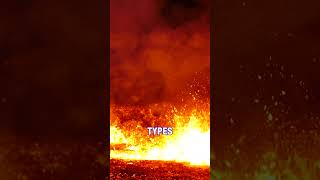 Types of lava 🌋 #shorts #volcanoeruption #thefloorislava #lava #volcano