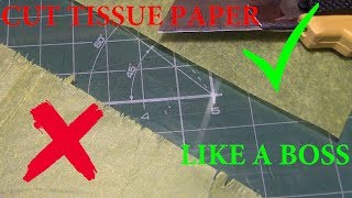 How To Cut Tissue Paper Without Damaging The Edges