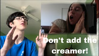 DON'T ADD THE CREAMER! ASMR But I'm the Sleepy One (ASMR Claudy) reaction