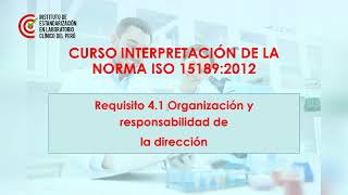 ISO 15189:2022 Requisito 4.1 (Parte 1)