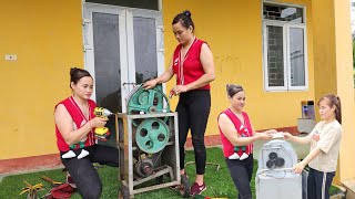 Thoa Single Girl-Repair the sugarcane juice grinder