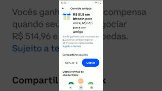 Coinbase Pagando R$51 Pra Quem Compra e Pra Quem Indica em Bitcoin