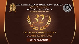 32nd All India Moot Court Competition 2023 - Finals