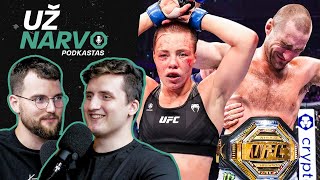 Ką parodė Rožės debiutas „flyweight“ ir netikėtų čempionų antplūdis | Už Narvo