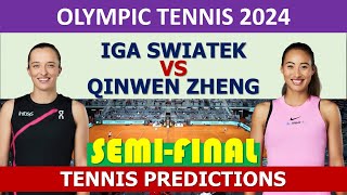 Iga Swiatek vs Qinwen Zheng | Olympic tennis 2024