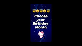 Choose your Birthday month and check your gift .. / Gifts according to your birthday month.. / kdisa