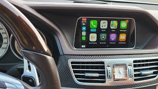 CarPlay and AndroidAuto in Mercedes E-Class 2012-2016 W212