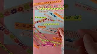 Washi Tape/ Desenli Bant Yapımı #diy #diycrafts Kırtasiye Ürünleri 💯 #etkinlik