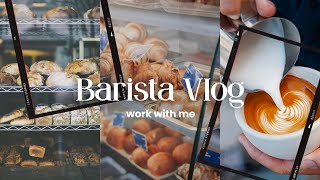 barista vlog | work with me as a London based barista [ENG SUB]