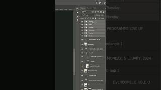 How to Evenly Distribute Layers in Photoshop #shorts