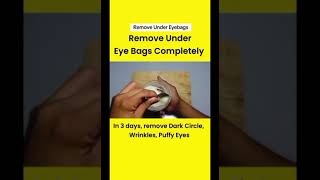 Magic to remove dark circles, wrinkles , puffy eyes