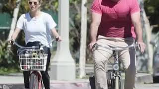 Naomi Watts & Liev Schreiber Both Take Bike Rides.