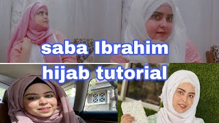 Simple Hijab tutorial ⭐ 5min me easy Hijab @sabaKajahaan  #hijab #hijabtutorial