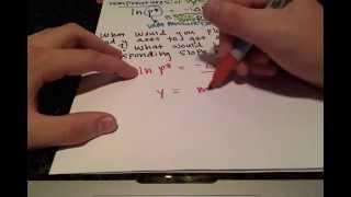 Clausius-Clapeyron Equation Example 1